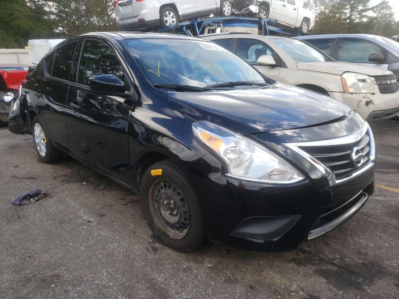NISSAN VERSA S 2019 with VIN 3N1CN7AP2KL823394 - Photo from auction