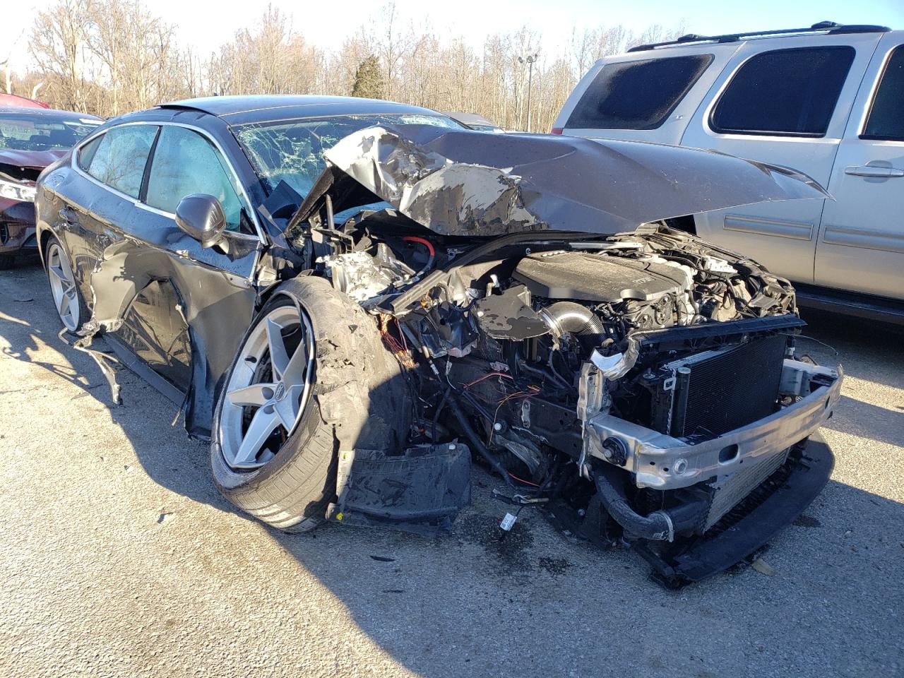 Photo 1 from auction – 2019 AUDI A5 PREMIUM with VIN WAUENCF55KA043710