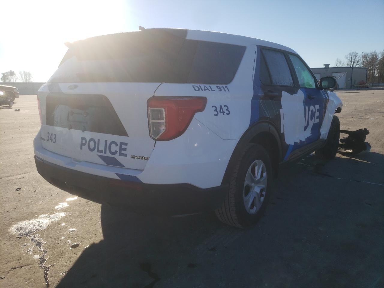 Photo 4 from auction – 2021 FORD EXPLORER P with VIN 1FM5K8AW7MNA10627