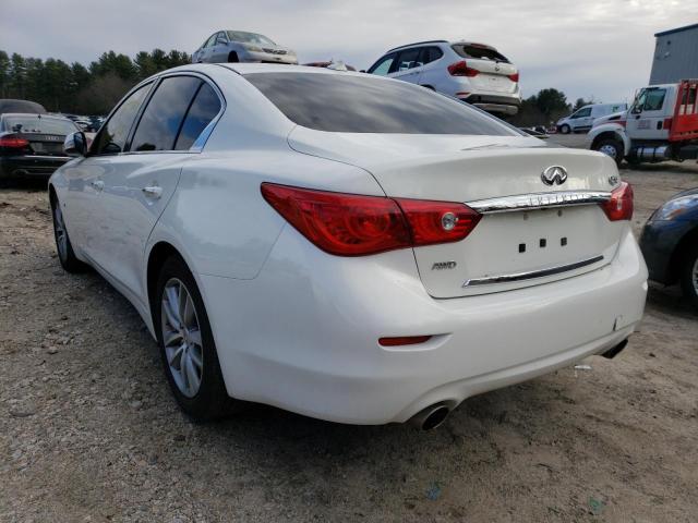 Photo 3 from auction – 2015 INFINITI Q50 BASE with VIN JN1BV7ARXFM398712
