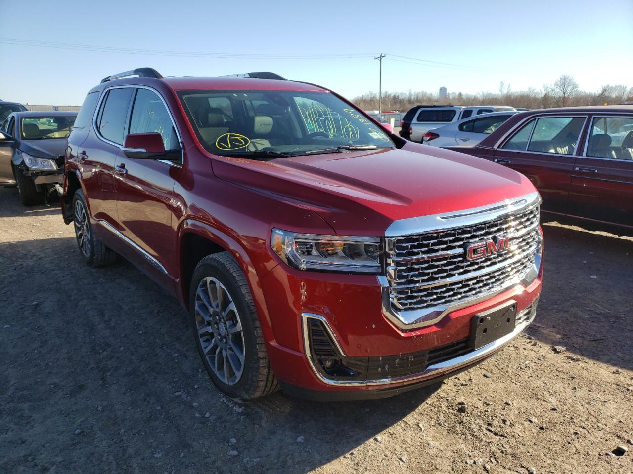 Photo 1 from auction – 2022 GMC ACADIA DEN with VIN 1GKKNXLS9NZ102226