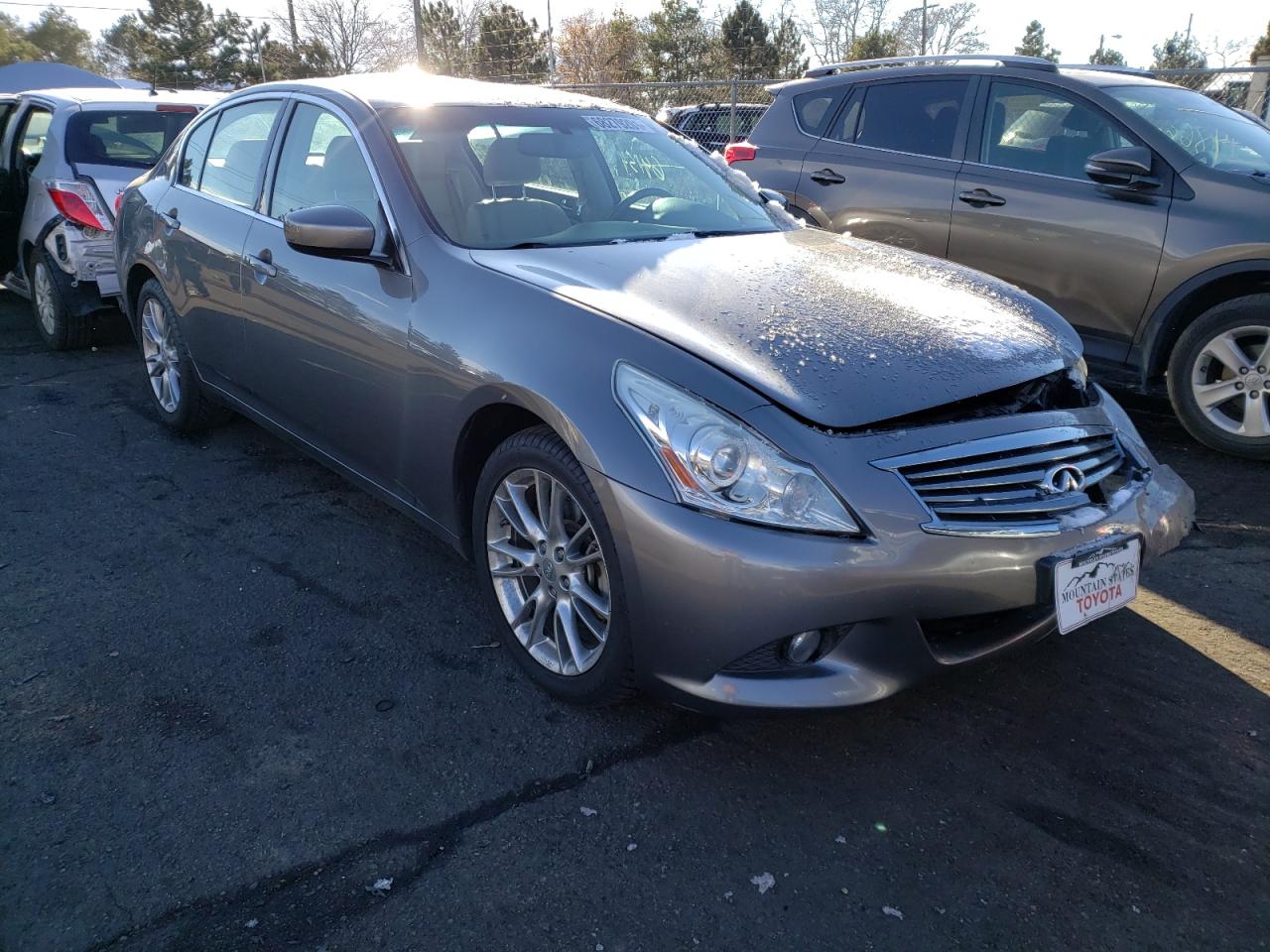 INFINITI G37 2011 with VIN JN1CV6AR6BM402733 - Photo from auction