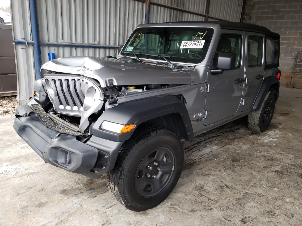 Photo 2 from auction – 2019 JEEP WRANGLER U with VIN 1C4HJXDG2KW510236