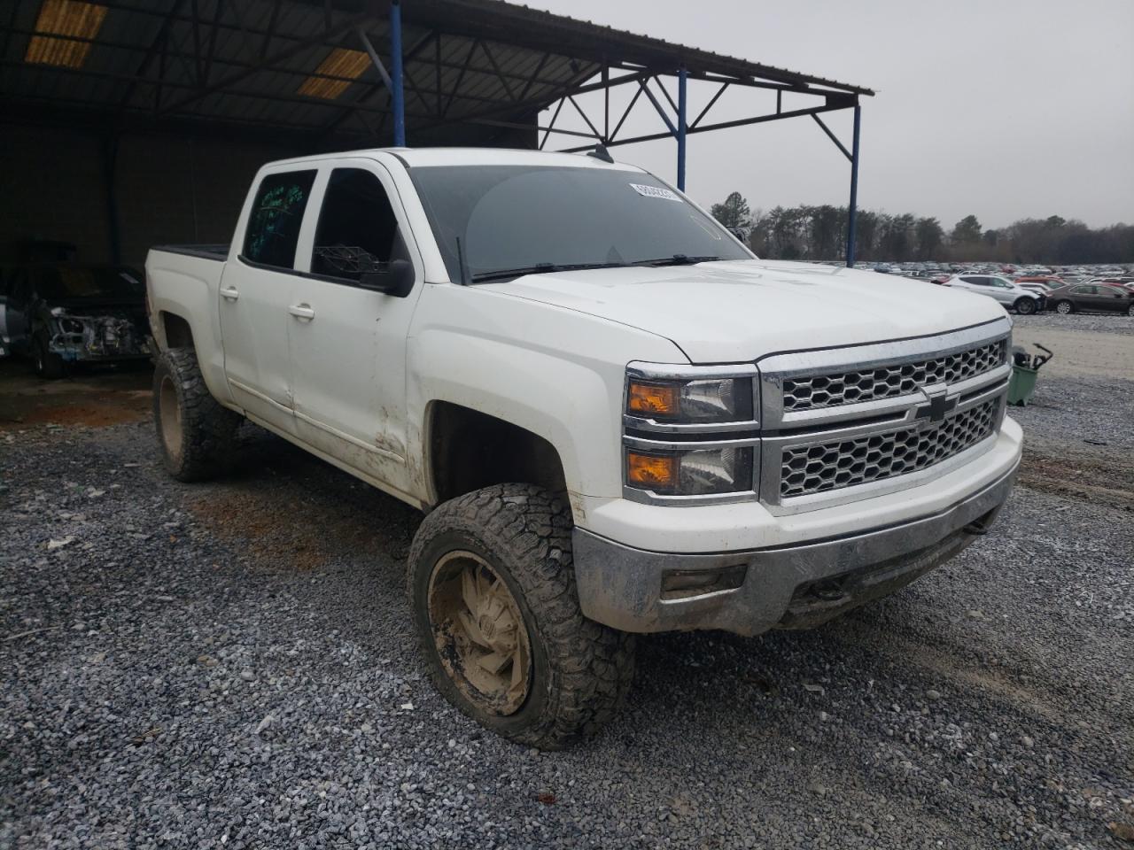 CHEVROLET SILVERADO 2015 with VIN 3GCUKREC9FG431461 - Photo from auction