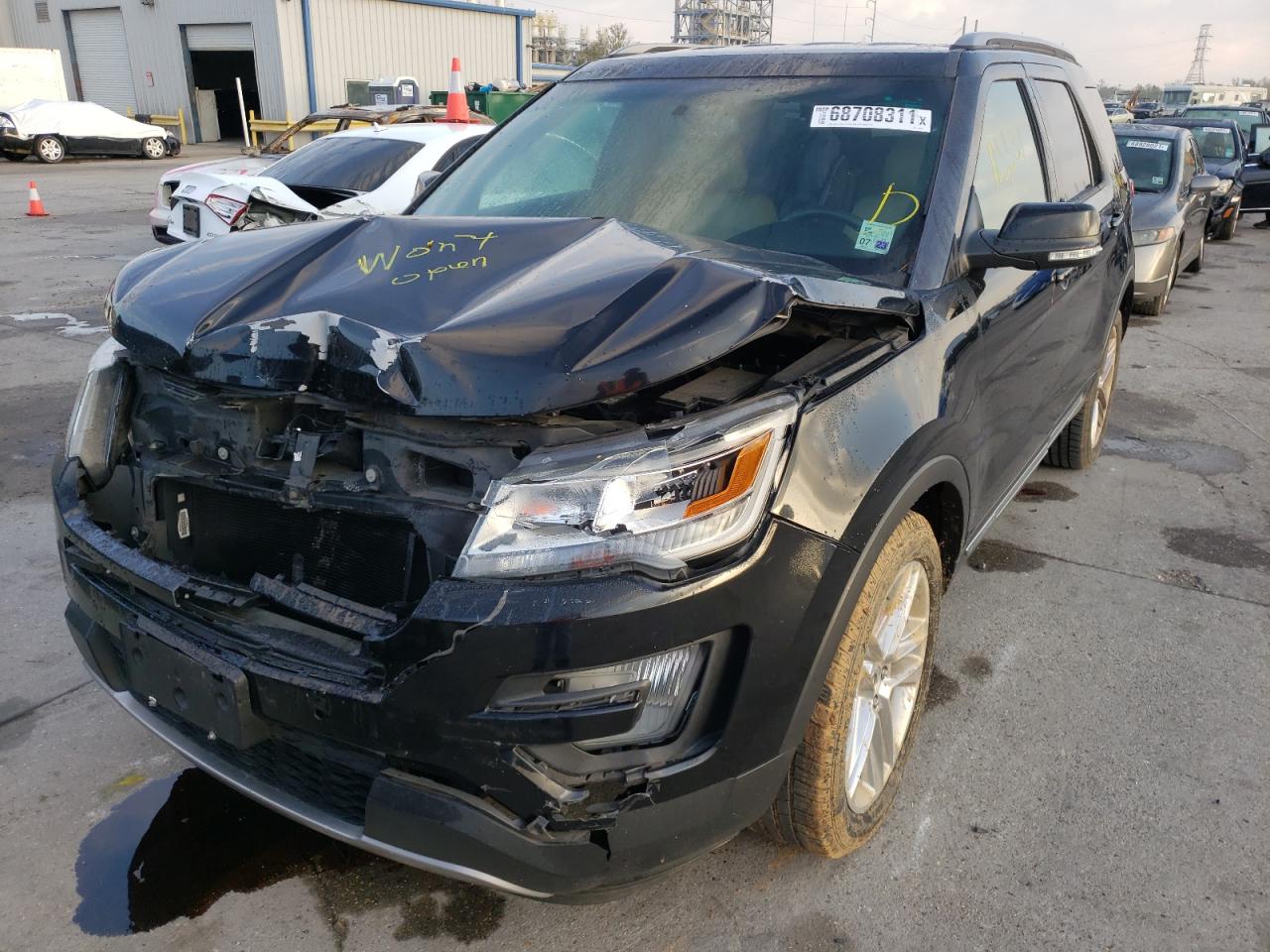 Photo 2 from auction – 2016 FORD EXPLORER X with VIN 1FM5K7D86GGD33826