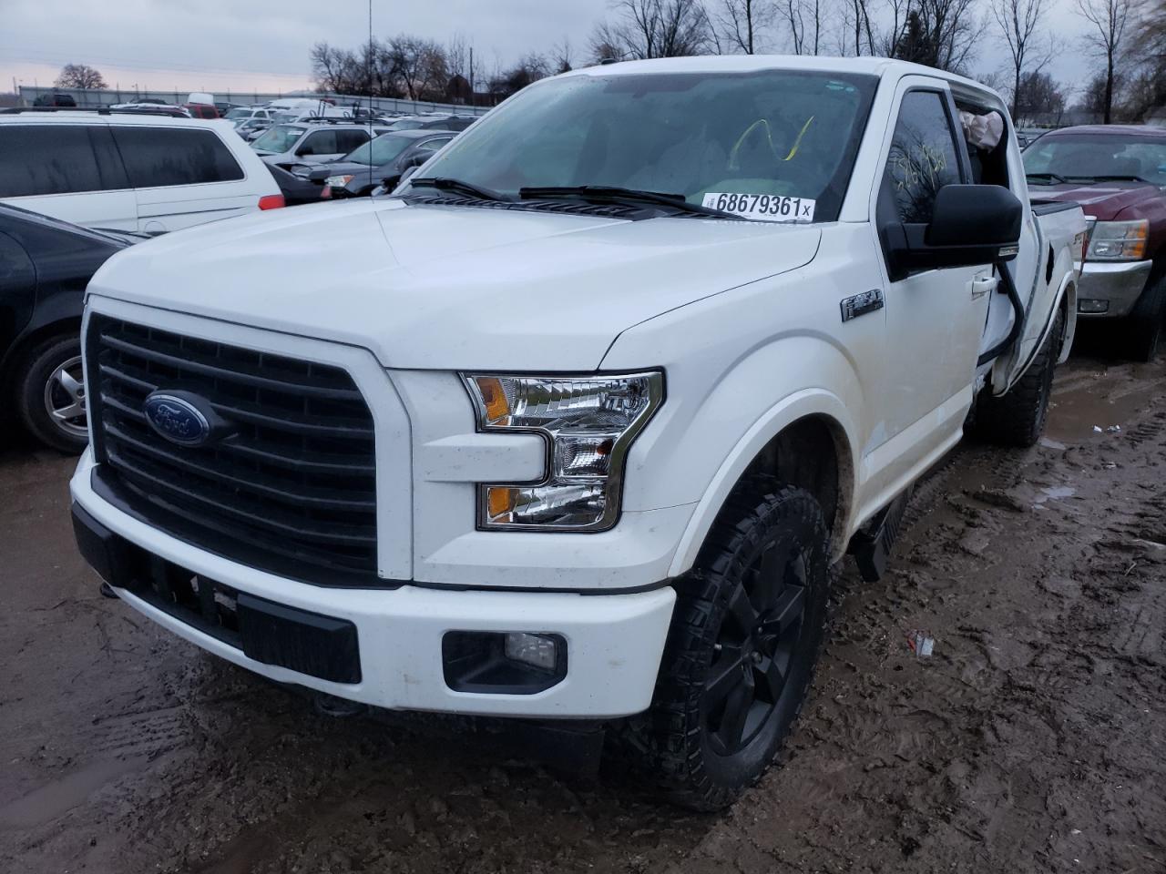 Photo 2 from auction – 2017 FORD F150 SUPER with VIN 1FTEW1EF7HFC26293