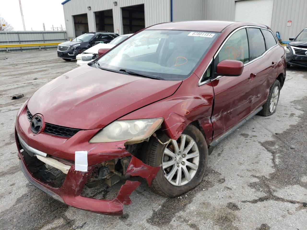 Photo 2 from auction – 2011 MAZDA CX-7 with VIN JM3ER2A5XB0396403