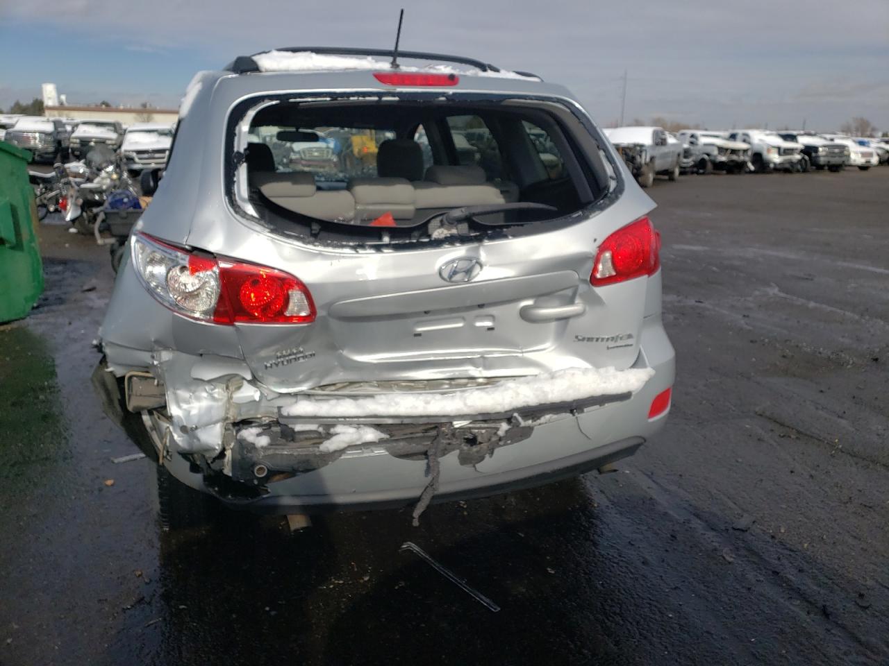 Photo 9 from auction – 2009 HYUNDAI SANTA FE G with VIN 5NMSG73D39H287715