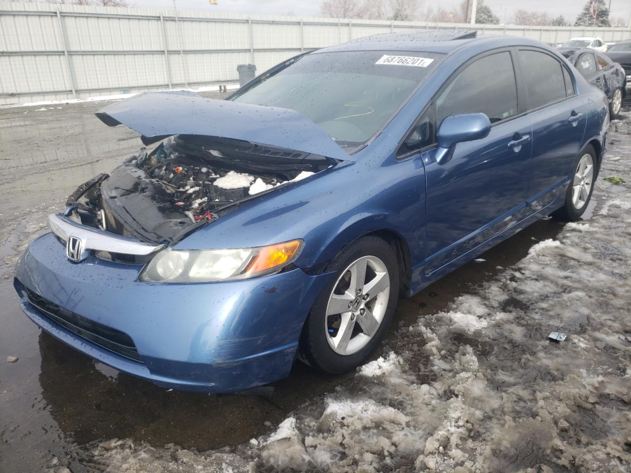 Photo 2 from auction – 2007 HONDA CIVIC EX with VIN 1HGFA16807L085300