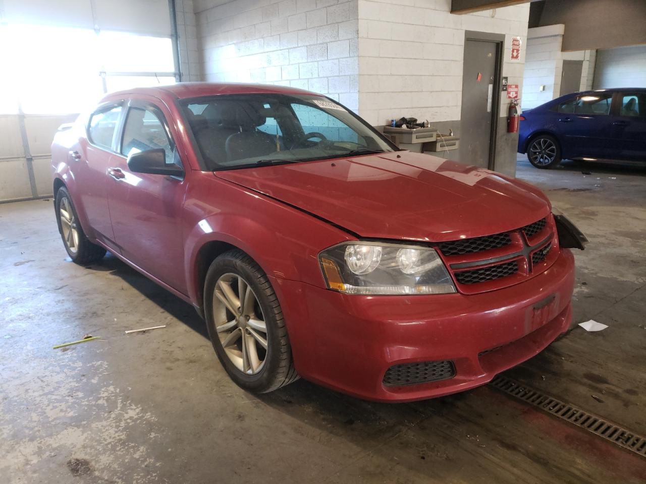 DODGE AVENGER SE 2014 with VIN 1C3CDZABXEN190328 - Photo from auction