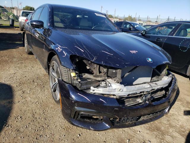 BMW 750 I 2019 with VIN WBA7F0C59KGM25017 - Photo from auction