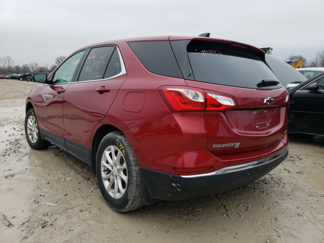 Photo 3 from auction – 2020 CHEVROLET EQUINOX LT with VIN 3GNAXTEV5LS560588