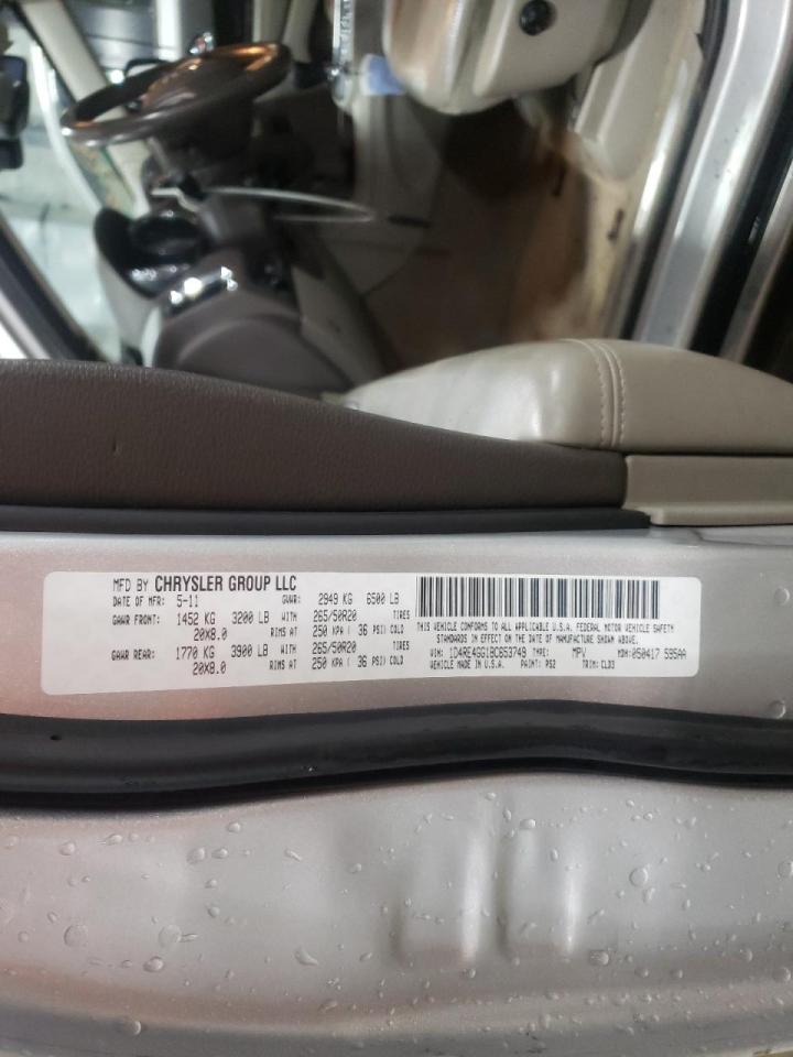 Photo 10 from auction – 2011 DODGE DURANGO CR with VIN 1D4RE4GG1BC653749