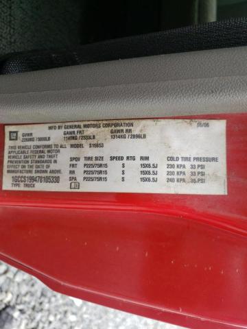 Photo 10 from auction – 2007 CHEVROLET COLORADO with VIN 1GCCS199478105330