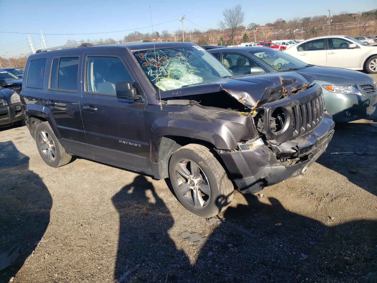 JEEP PATRIOT LA 2016 with VIN 1C4NJPFA1GD732331 - Photo from auction