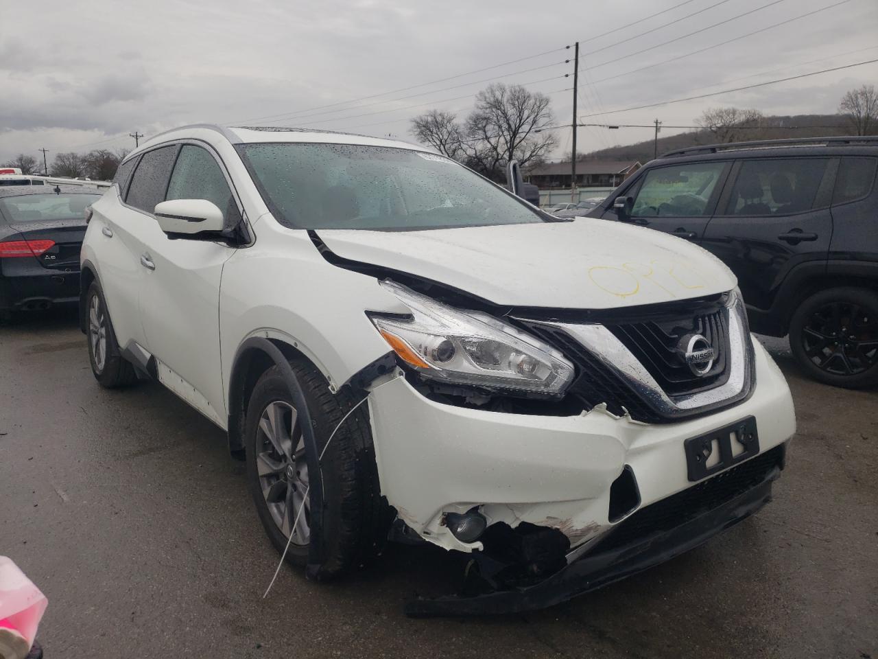 NISSAN MURANO 2016 with VIN 5N1AZ2MH8GN115329 - Photo from auction