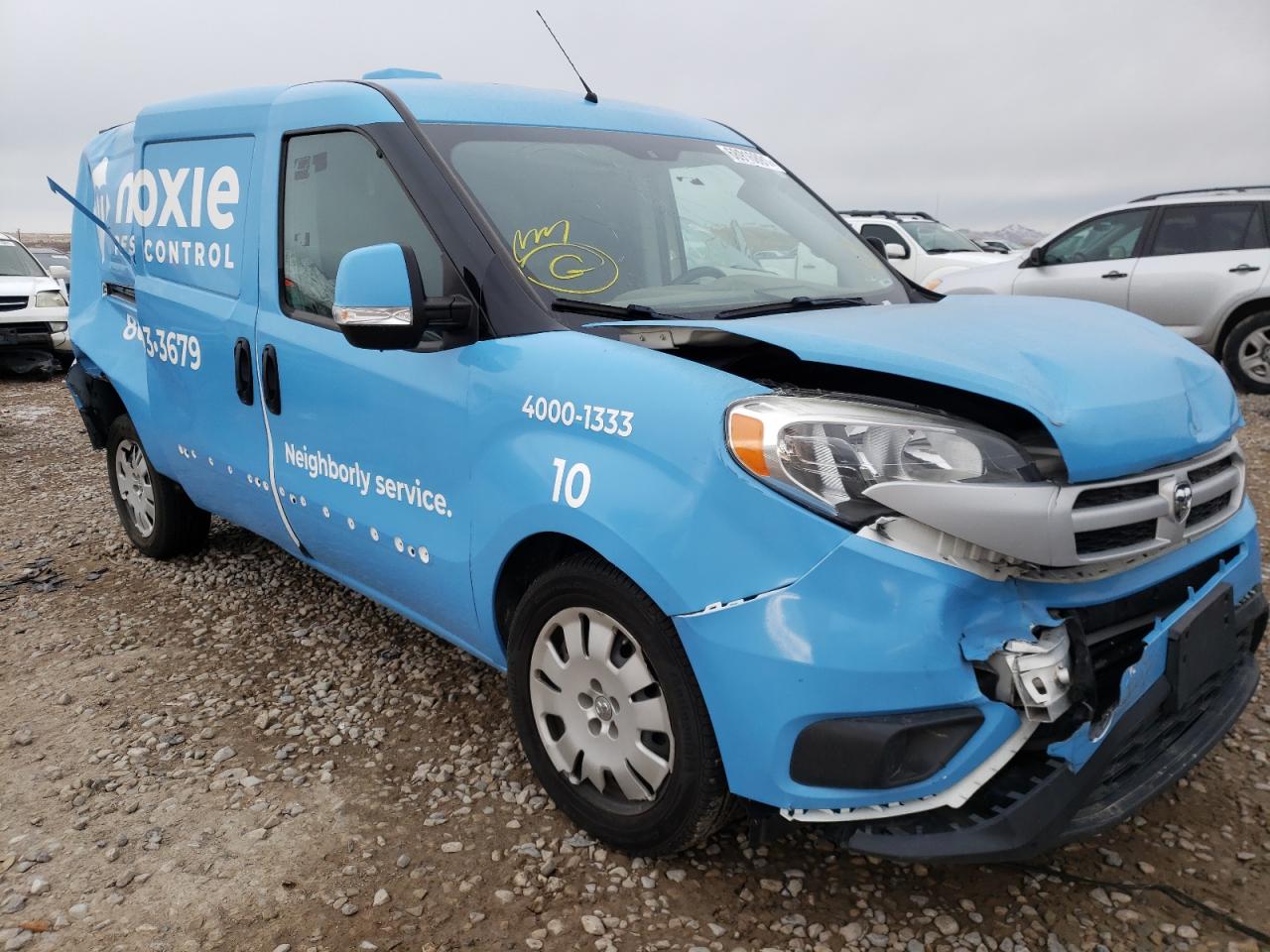 RAM PROMASTER 2017 with VIN ZFBERFBB7H6G69135 - Photo from auction