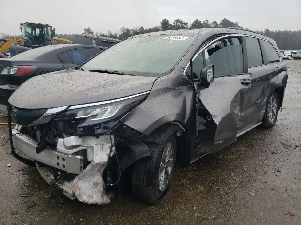 Photo 9 from auction – 2021 TOYOTA SIENNA LE with VIN 5TDBSKFC6MS022426