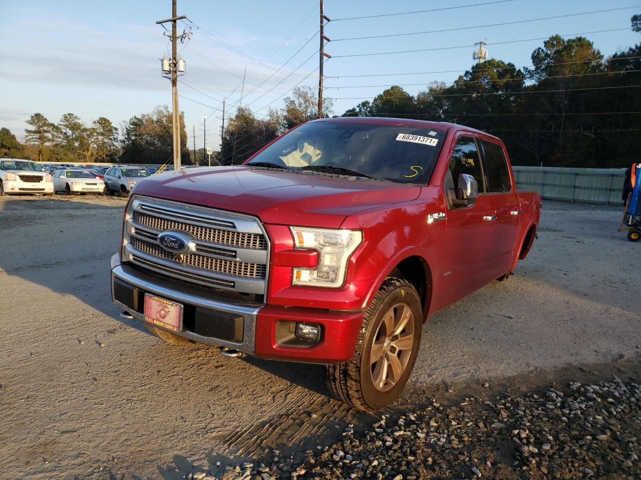 Photo 2 from auction – 2015 FORD F150 SUPER with VIN 1FTEW1EG2FFA74784