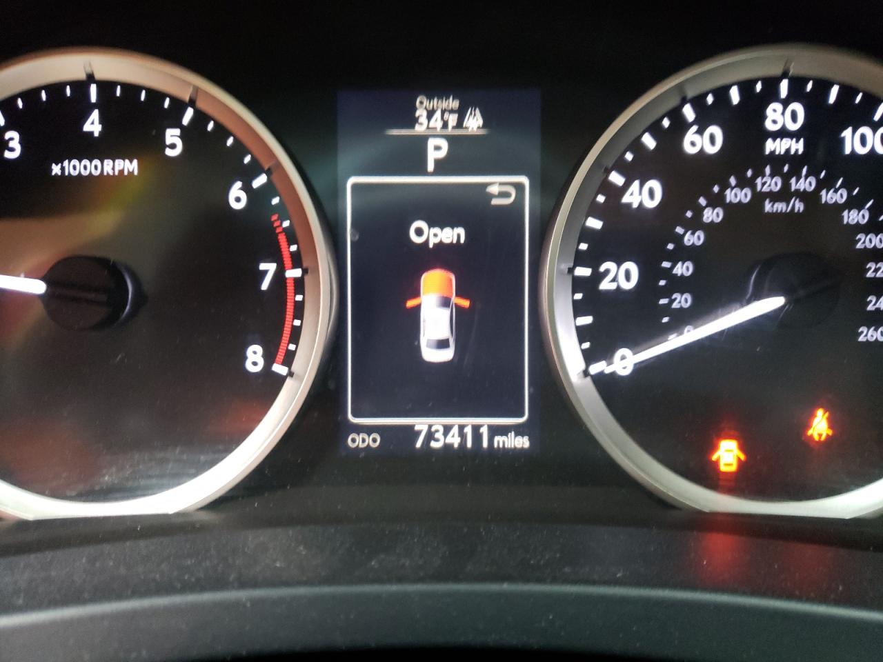 Photo 8 from auction – 2014 LEXUS IS 250 with VIN JTHCF1D26E5015608