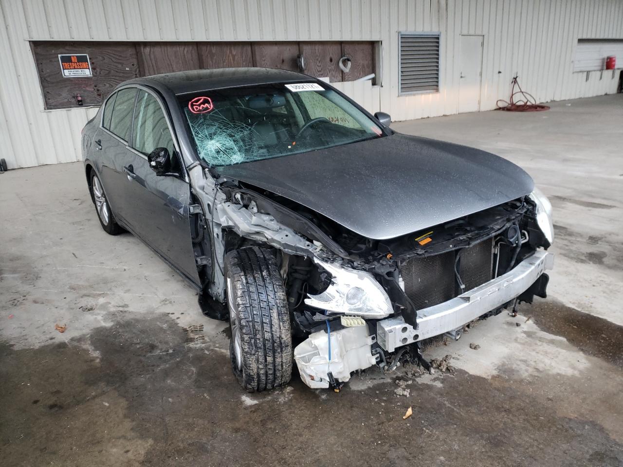 INFINITI G37 BASE 2013 with VIN JN1CV6AP1DM723998 - Photo from auction