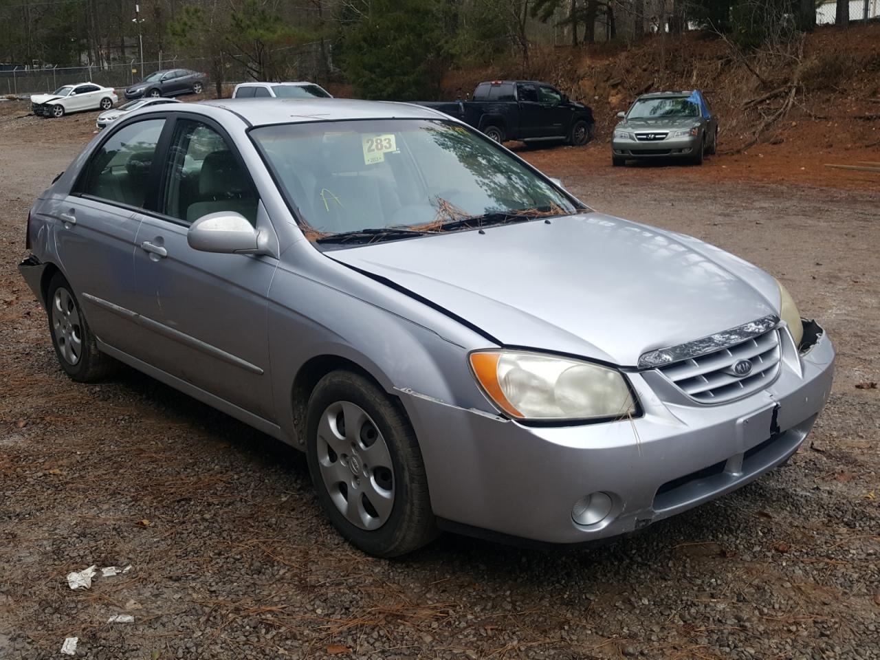 KIA SPECTRA LX 2006 with VIN KNAFE121865336432 - Photo from auction