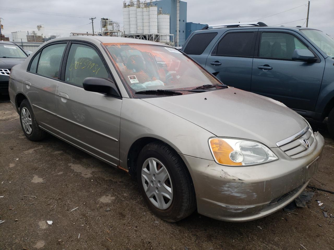 HONDA CIVIC LX 2003 with VIN 1HGES16503L015174 - Photo from auction