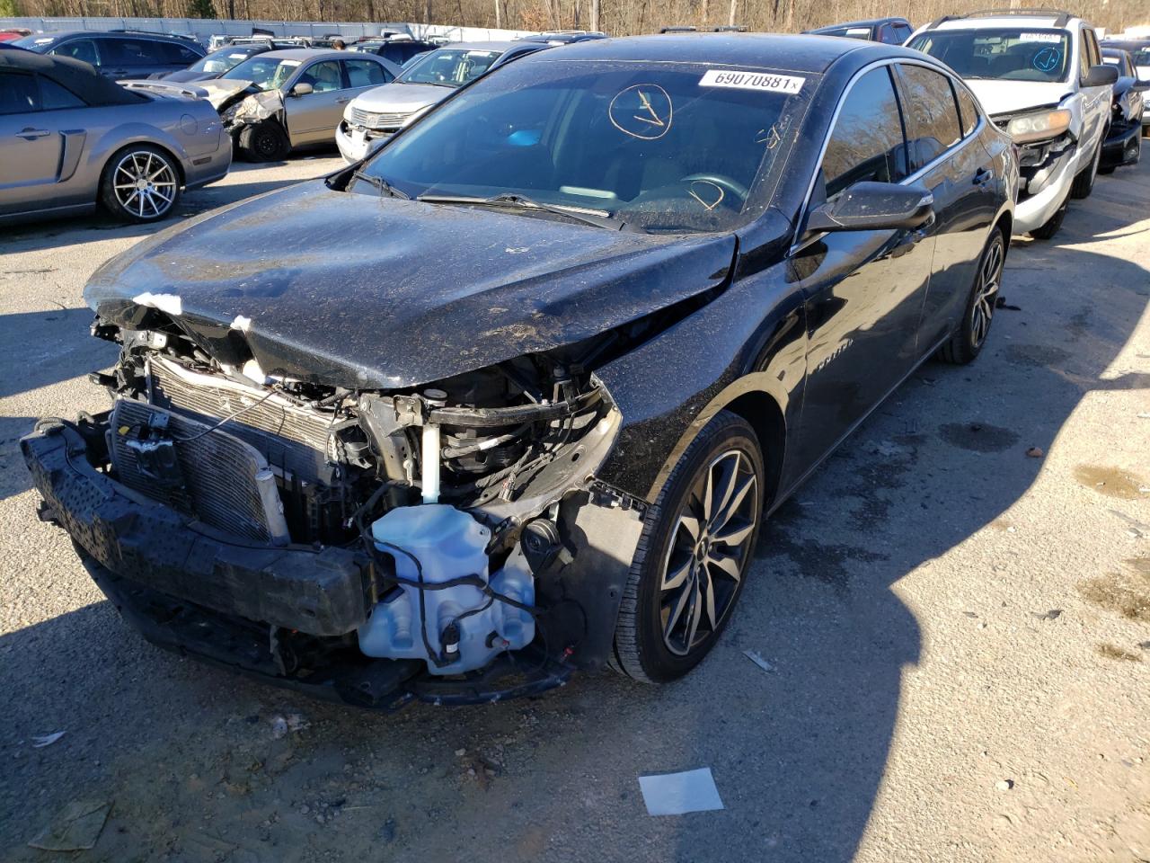Photo 2 from auction – 2018 CHEVROLET MALIBU LT with VIN 1G1ZD5ST5JF282918