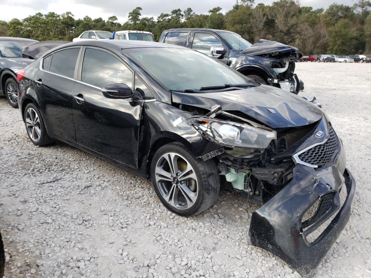 KIA FORTE EX 2016 with VIN KNAFX4A84G5554623 - Photo from auction