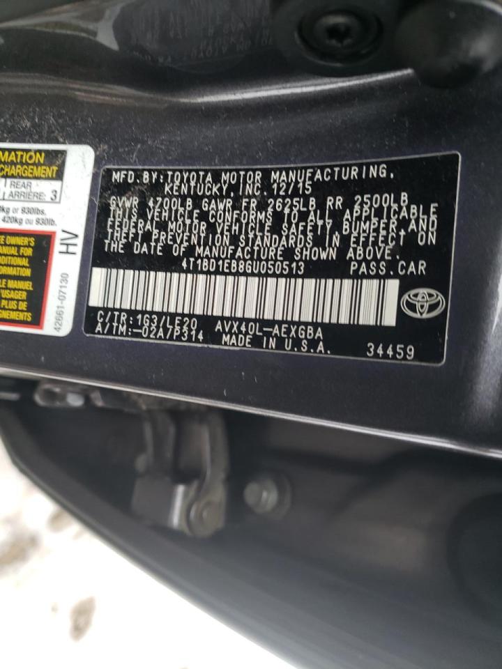 Photo 10 from auction – 2016 TOYOTA AVALON HYB with VIN 4T1BD1EB8GU050513