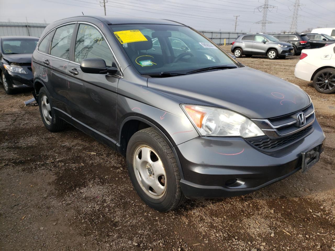 HONDA CR-V LX 2011 with VIN 5J6RE4H34BL093759 - Photo from auction