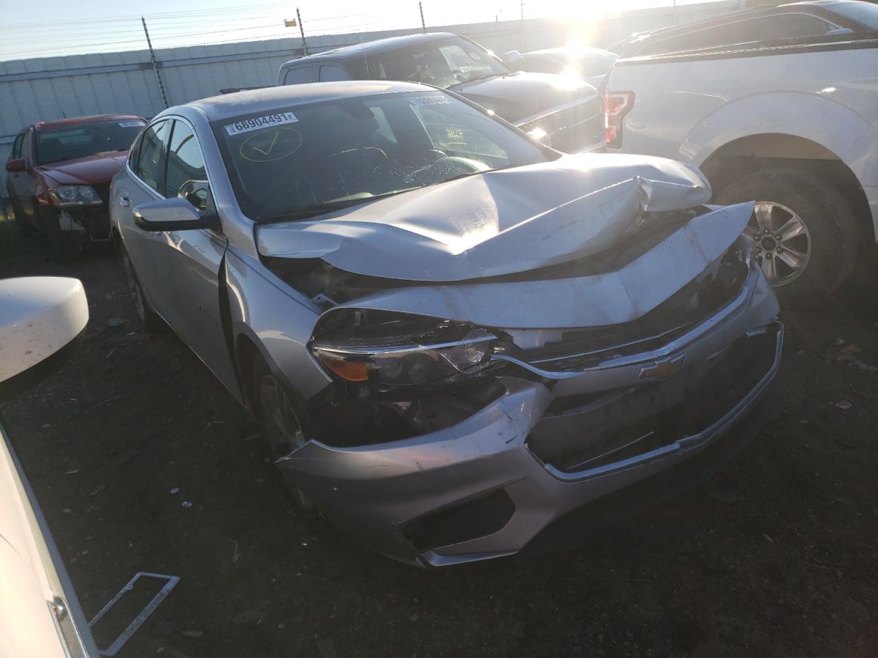 CHEVROLET MALIBU LT 2018 with VIN 1G1ZD5STXJF210502 - Photo from auction