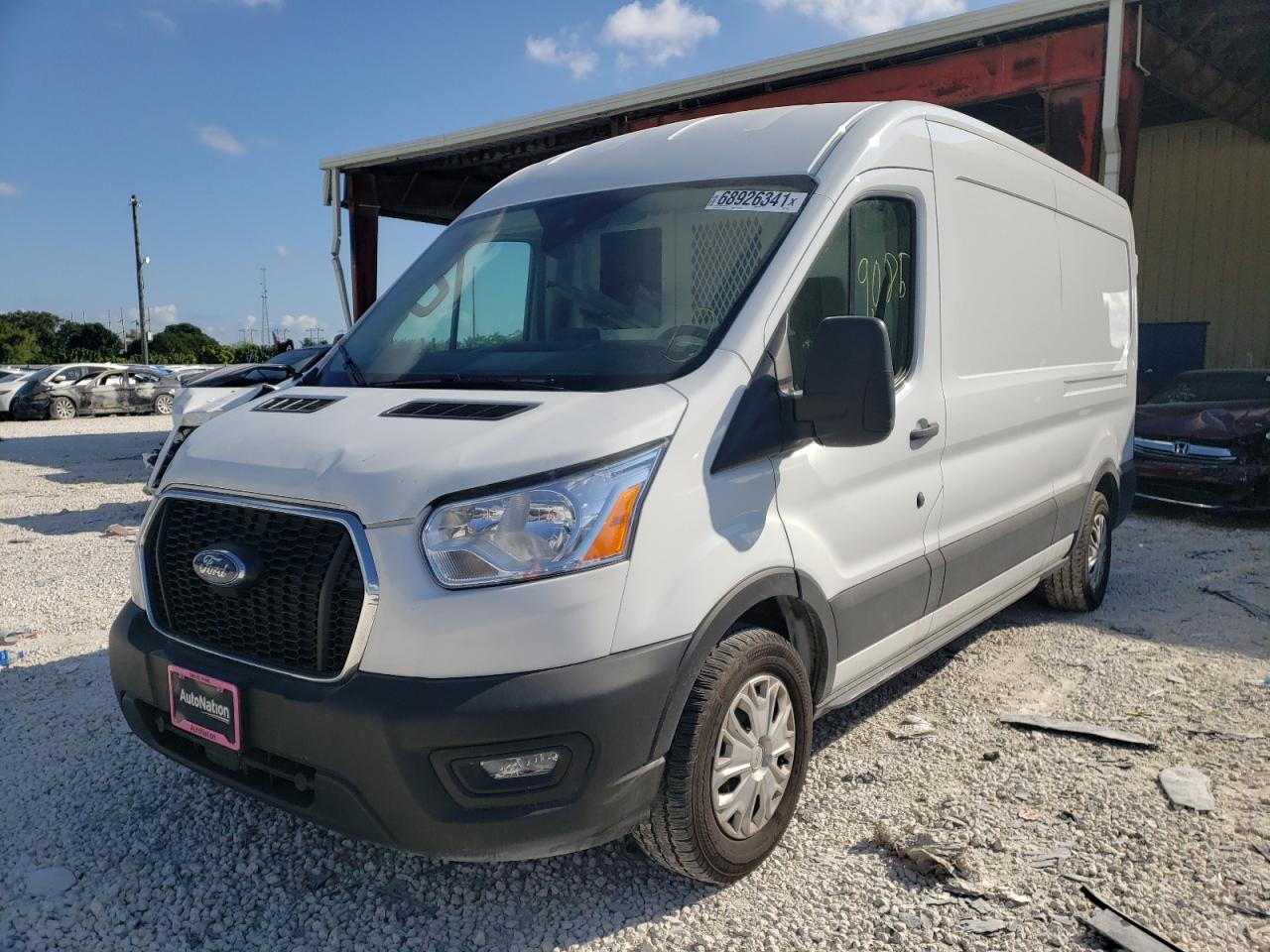 Photo 2 from auction – 2021 FORD TRANSIT T- with VIN 1FTBR1C85MKA19059