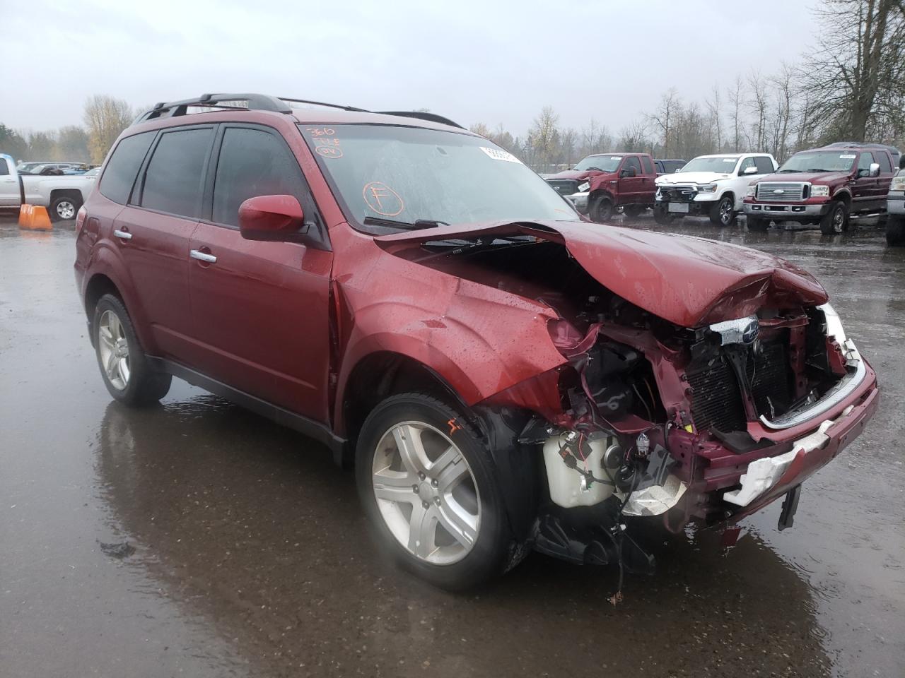 SUBARU FORESTER 2 2009 with VIN JF2SH64699H766845 - Photo from auction