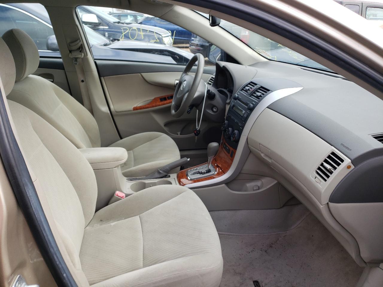 Photo 5 from auction – 2009 TOYOTA COROLLA BA with VIN 1NXBU40E29Z018260