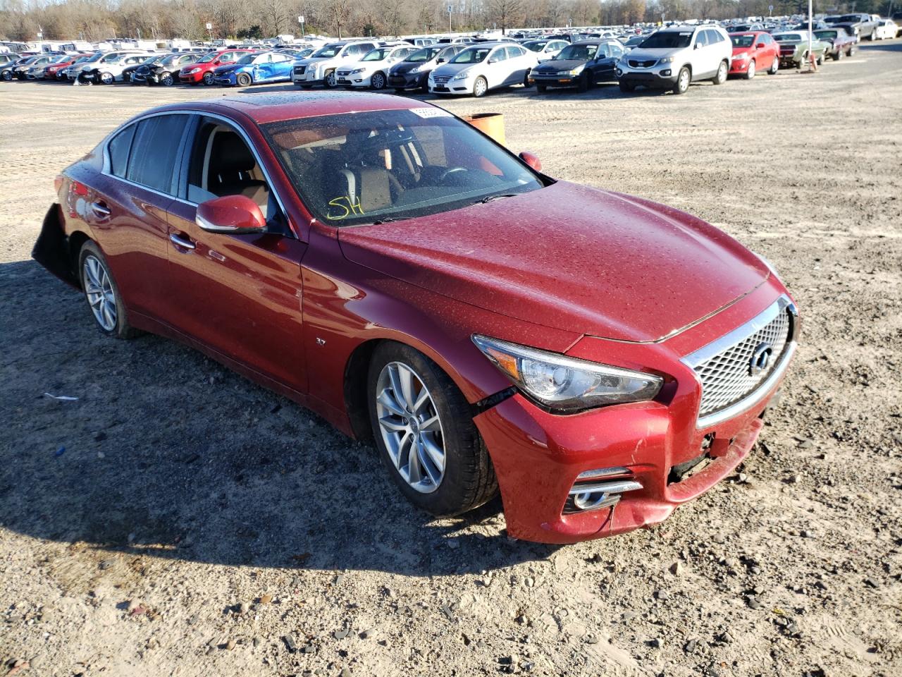 Photo 1 from auction – 2015 INFINITI Q50 BASE with VIN JN1BV7AP5FM349111