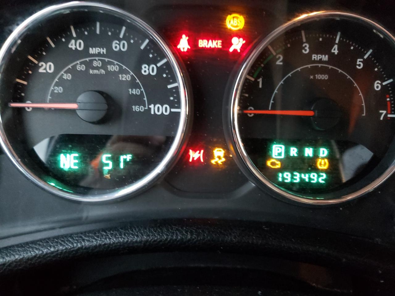 Photo 8 from auction – 2012 JEEP WRANGLER U with VIN 1C4BJWDG9CL265969