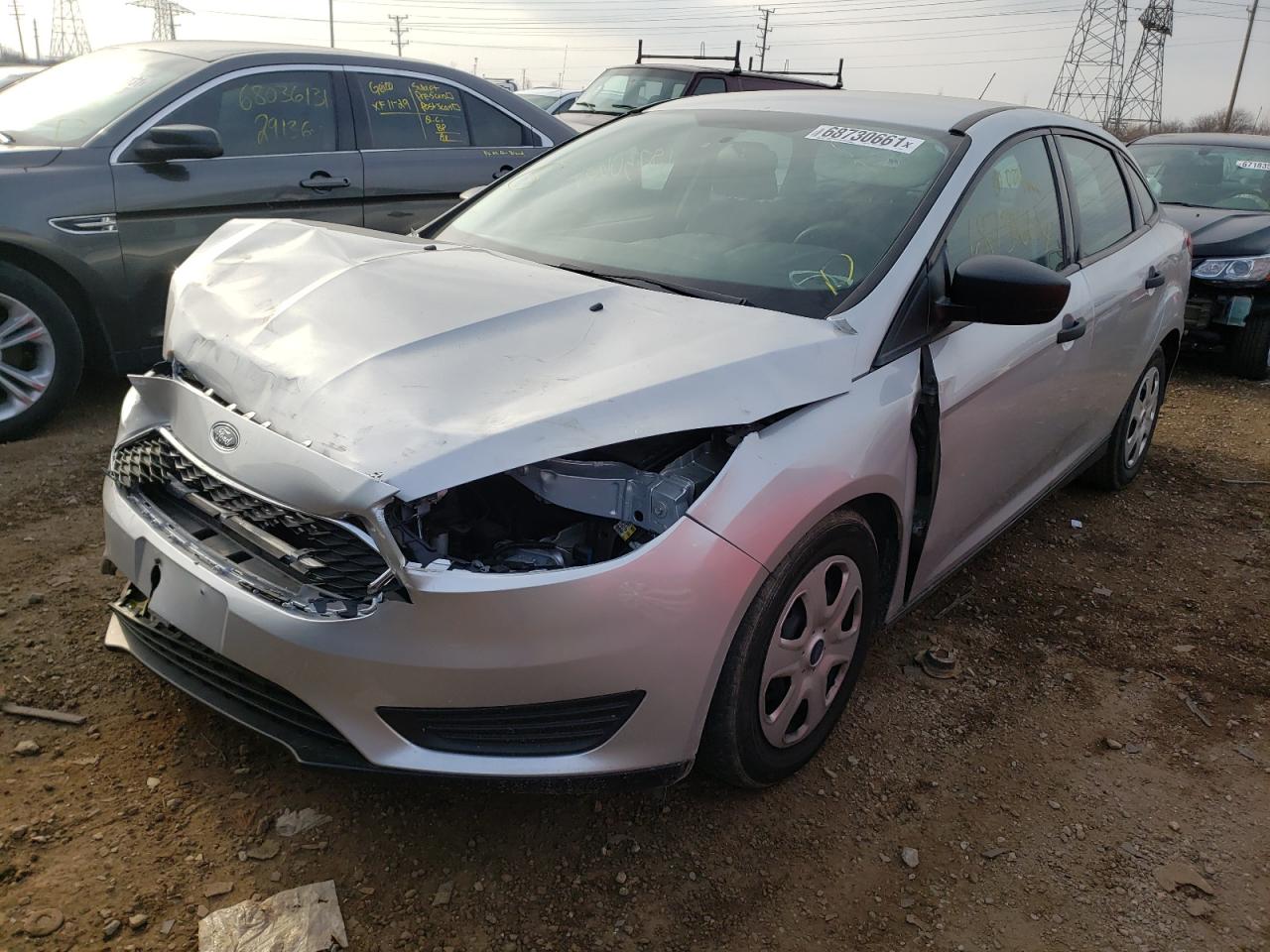 Photo 2 from auction – 2016 FORD FOCUS S with VIN 1FADP3E24GL357978
