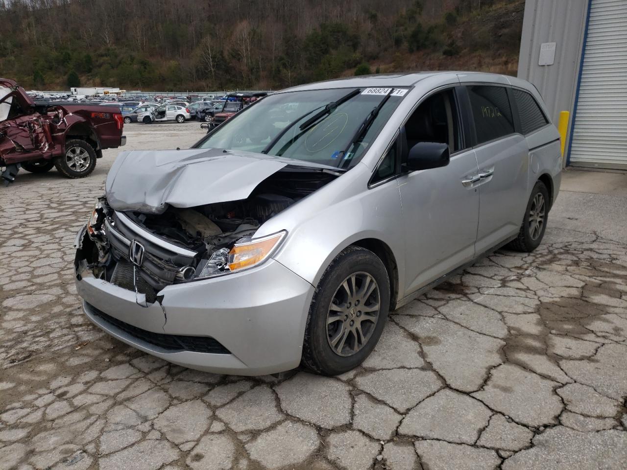 Photo 2 from auction – 2012 HONDA ODYSSEY EX with VIN 5FNRL5H66CB076493