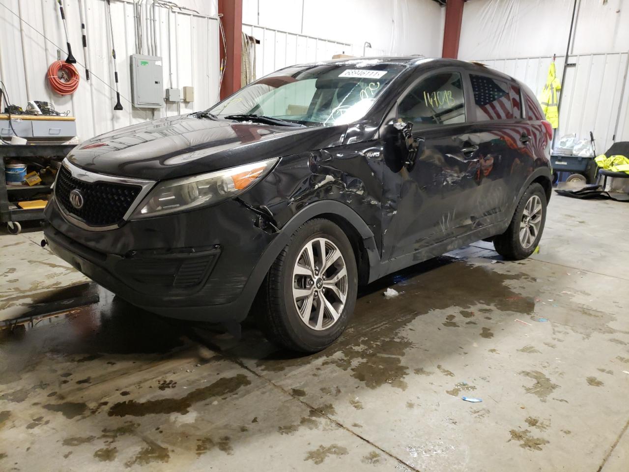 Photo 9 from auction – 2014 KIA SPORTAGE L with VIN KNDPBCAC5E7599608