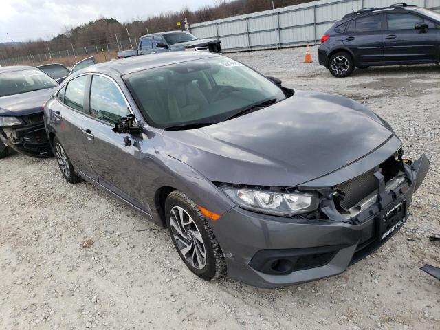HONDA CIVIC EX 2017 with VIN 19XFC2F8XHE060865 - Photo from auction