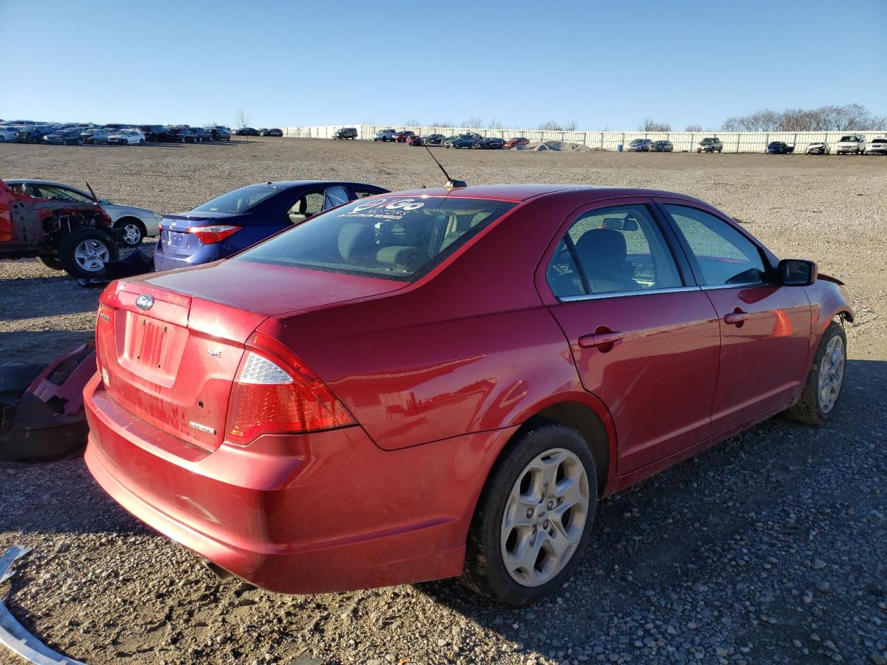 Photo 4 from auction – 2011 FORD FUSION SE with VIN 3FAHP0HG2BR252180