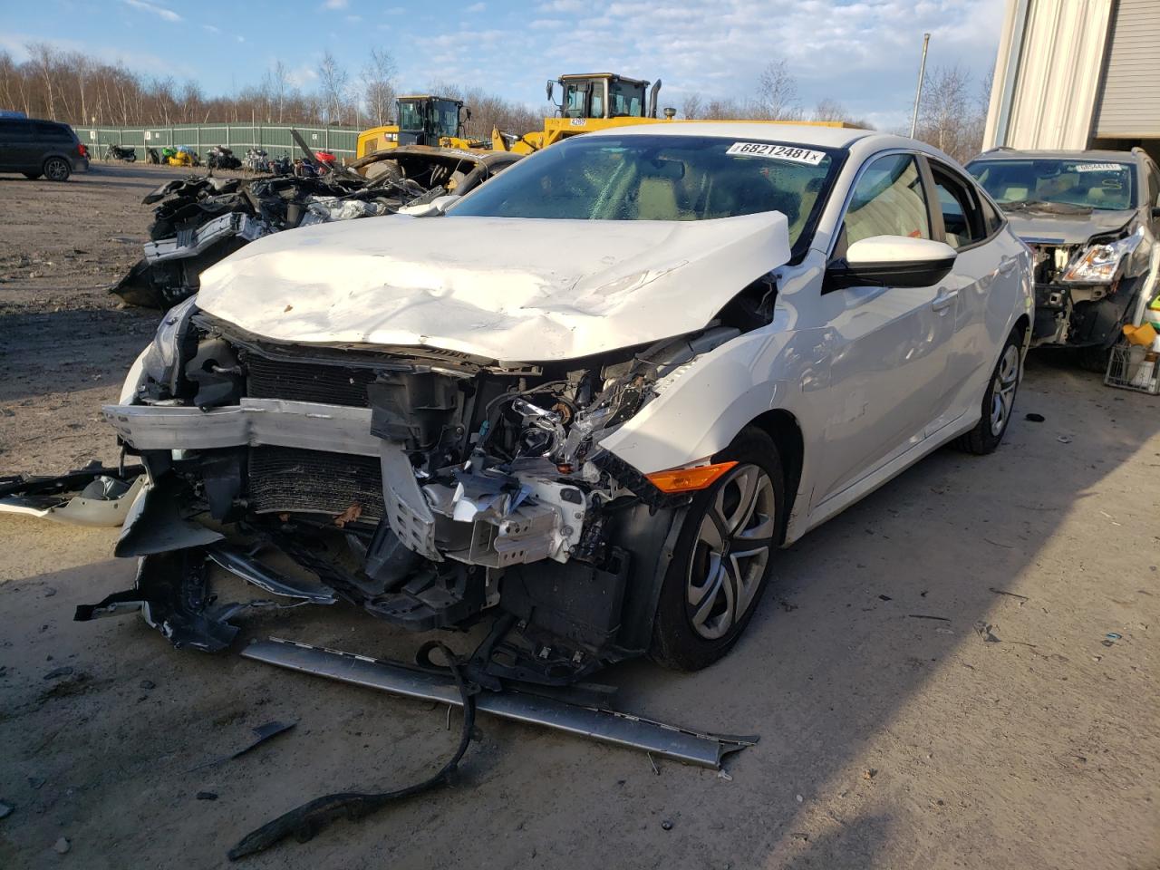 Photo 2 from auction – 2016 HONDA CIVIC LX with VIN 2HGFC2F51GH518836