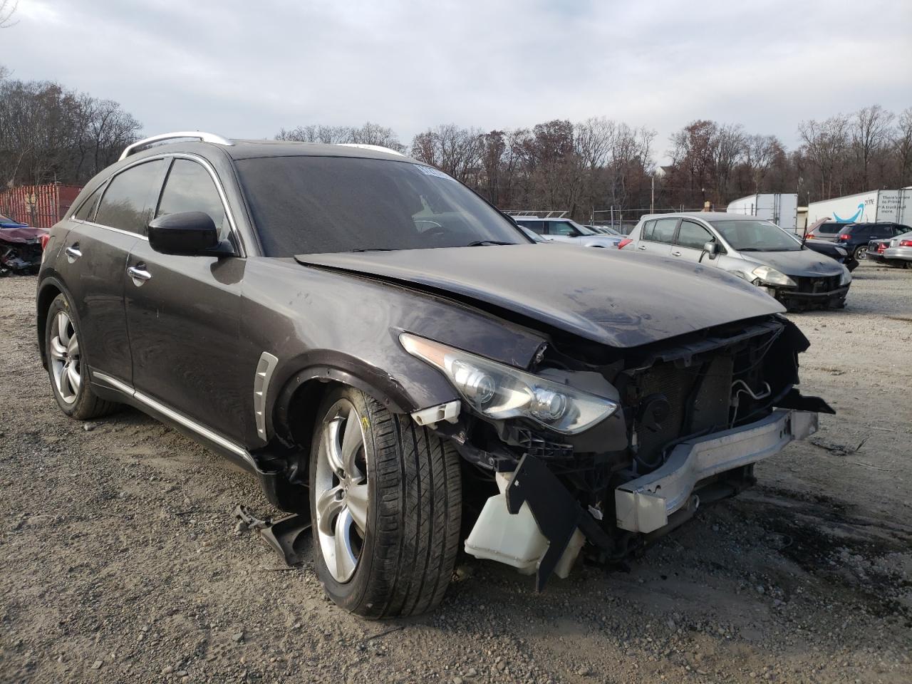 INFINITI FX35 2009 with VIN JNRAS18W89M154247 - Photo from auction