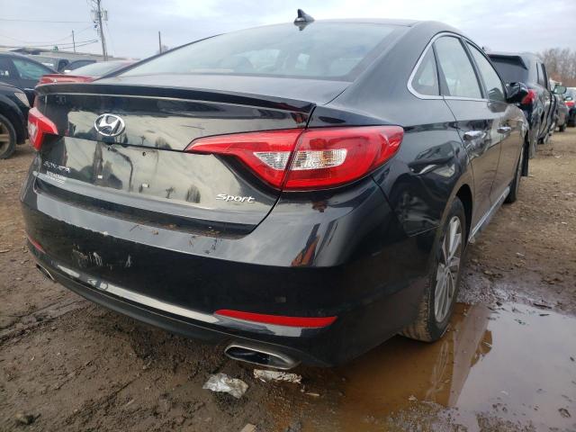 Photo 4 from auction – 2017 HYUNDAI SONATA SPO with VIN 5NPE34AF2HH456023