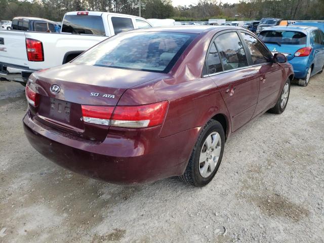 Photo 4 from auction – 2007 HYUNDAI SONATA GLS with VIN 5NPET46C37H239173