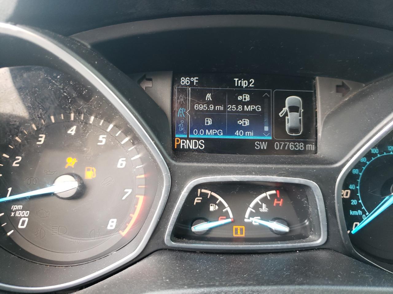 Photo 8 from auction – 2016 FORD ESCAPE SE with VIN 1FMCU0G79GUA02879