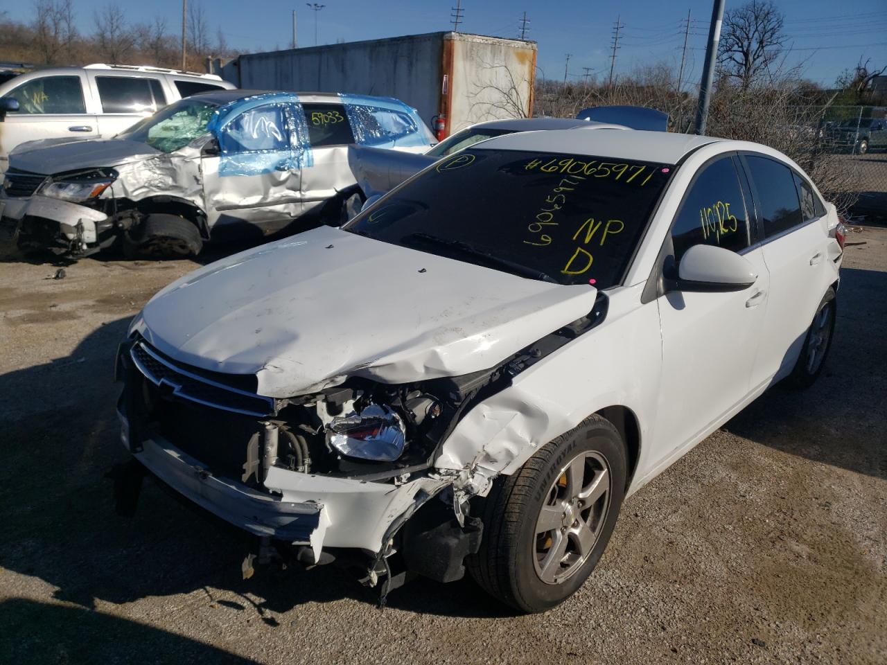 Photo 2 from auction – 2014 CHEVROLET CRUZE LT with VIN 1G1PC5SB5E7176986