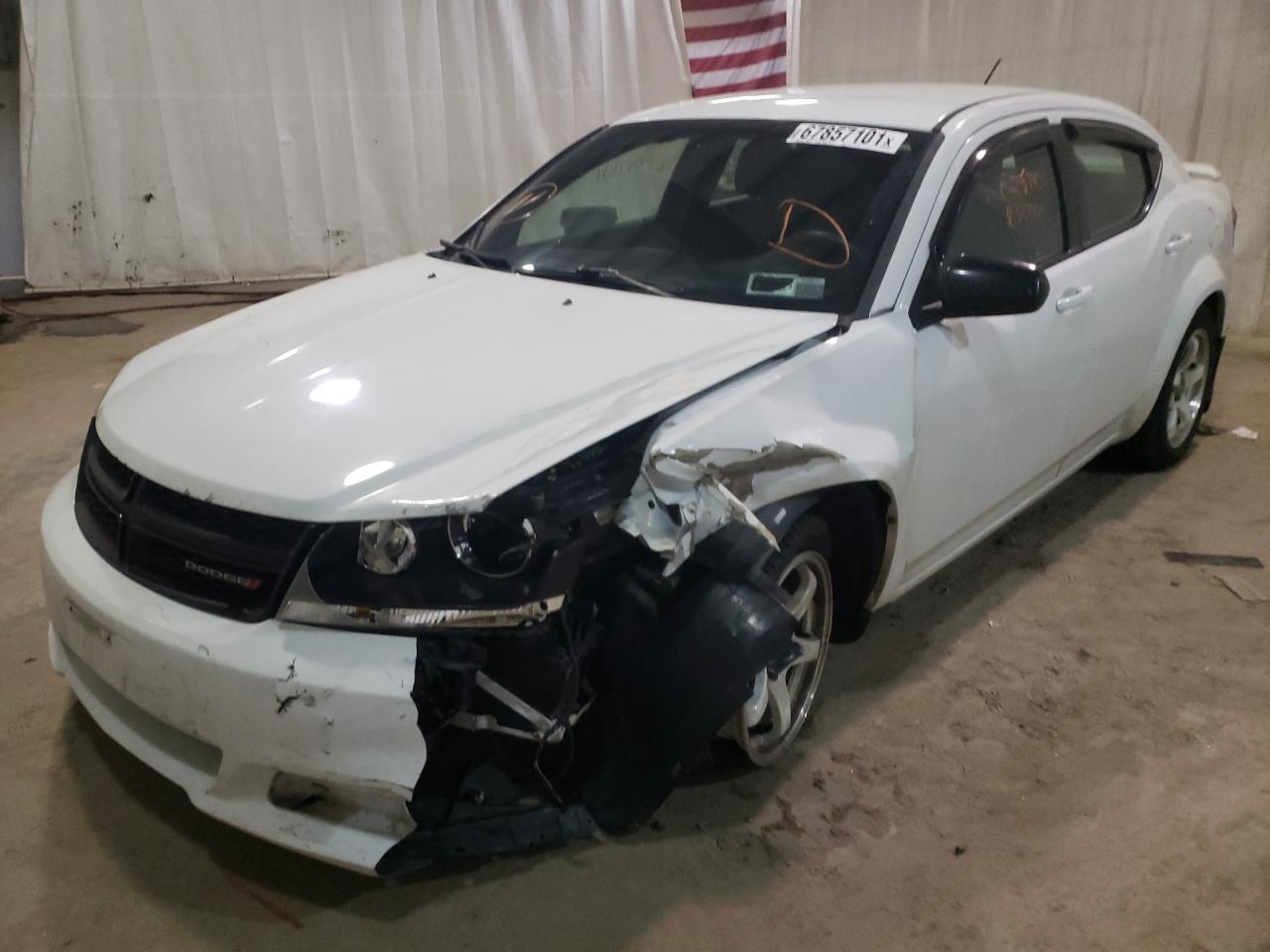 Photo 2 from auction – 2013 DODGE AVENGER with VIN 1C3CDZCB4DN630278