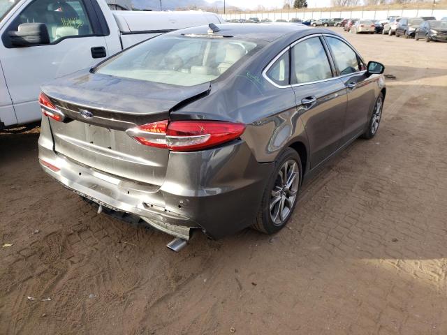 Photo 4 from auction – 2019 FORD FUSION SEL with VIN 3FA6P0CD1KR282243